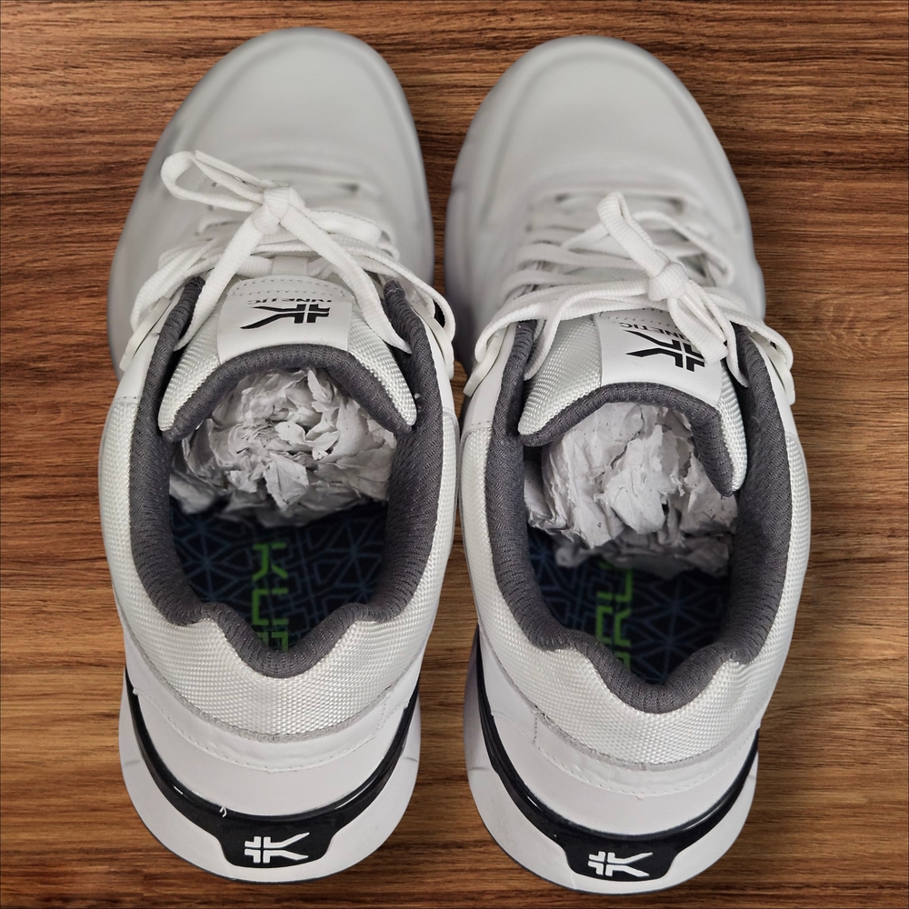 KURU Men's Kinetic 2.0 Size 11.5 Wide White Sneakers - Picture 9 of 11